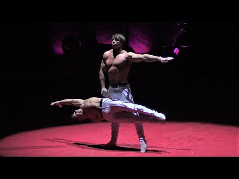 Duo Just 2 Men - Aerial Straps - Silver Clown - 43° International Circus Festival of Monte-Carlo