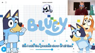 BLUEY on Chrome Music Lab