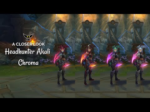 Headhunter Akali Chroma