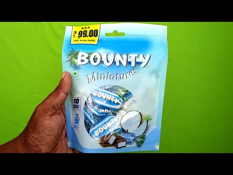 New Bounty Miniature Coconut Chocolate Review