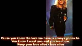 Bonnie Tyler - Keep Your Love Alive