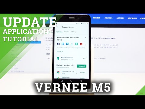 How to Update All Apps on VERNEE M5 –  Software Actualization