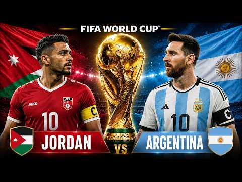 FIFA World Cup 2026: Argentina vs Jordan Live Updates