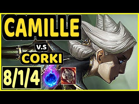 RAGNER (CAMILLE) vs CORKI - 8/1/4 KDA TOP CHALLENGER GAMEPLAY - EUW