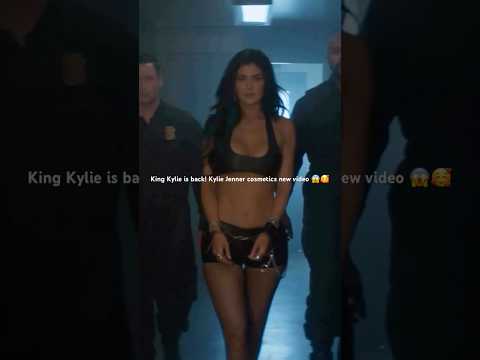King Kylie is back! Kylie Jenner cosmetics new video #viralshort #viralvideo #trending #shorts