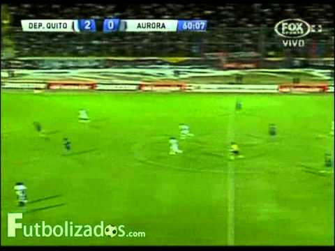 Deportivo Quito 2- Aurora 1. Copa Sudamericana 2012.
