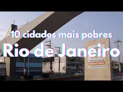 🐀 AS 10 CIDADES MAIS POBRES do RIO — O Lado Esquecido do RJ 2026