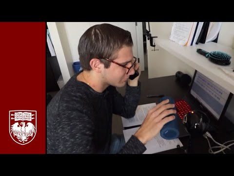 Meet a UChicagoan: Between classes, Jon Zaghloul talks sports & draws big names to dorm room podcast