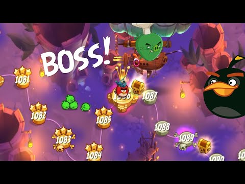 Angry Birds 2 Bamboo Forest Boarneo BOSS LVL 1086 | Bomb is the Hero!