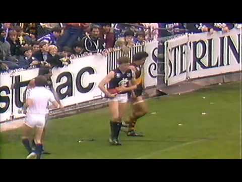 Amazing Carlton team goal end to end in round 4 1984