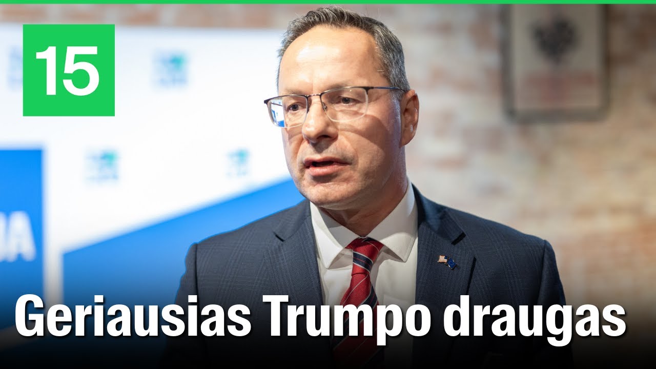 Ž.Pavilionis su nerimu primena, kas yra geriausias D.Trumpo draugas Europoje