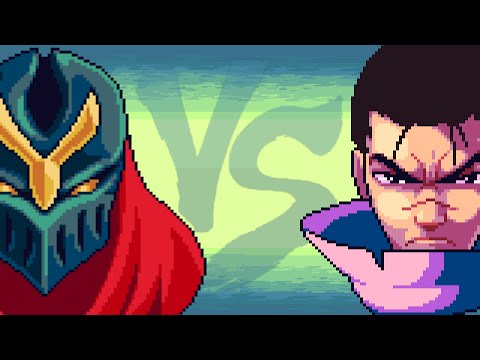 PS: YASUO VS ZED MID - LEAGUE OF LEGENDS ANIMATION