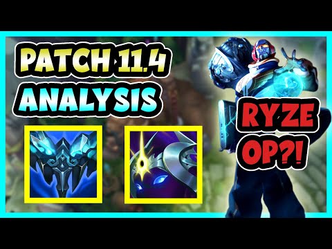 [Patch 11.4 Analysis] BIG Changes to Ryze Items & JUNGLE EXP NERFS! What to Watch Out For in 11.4!