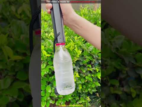 Magic of rain from an umbrella