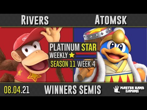 PSW S11:W4 - Rivers (Diddy Kong) Vs. Atomsk (King Dedede) - W Semifinals