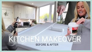 How To Paint Your Kitchen cabinets & Transform Your Kitchen  UK DIY
