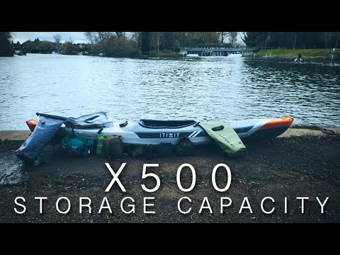 Itiwit X500 Storage Capacity | Packing my Kayak For Camping
