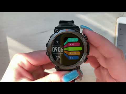 Смарт часы для военных тактические противоударные и водонепроницаемые Smart Watch Army мужские милитари - фото 1 - id-p2386827735