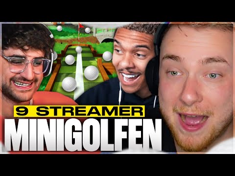 ⛳ 9 STREAMER zocken MINIGOLF! 🥵 vs Eli, Willy, Kroko, Niek, Mehdi, ElQuaria & Co. 🔥 | SolutionPlayz