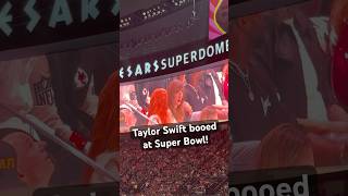 Taylor Swift booed at Super Bowl #taylorswift #superbowl | Sports Illustrated