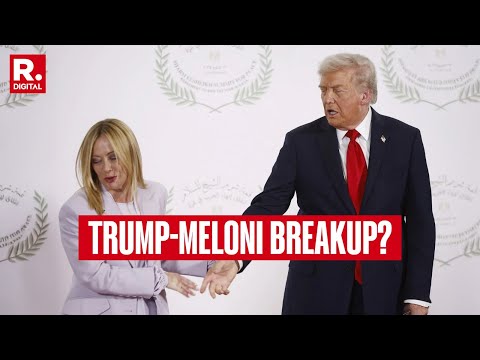 Trump's Greenland Plan Gets Italy's Meloni Agitated | Says 'Won't Back Such a Move'