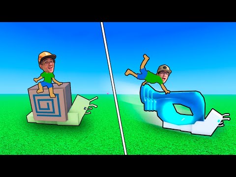 EVOLUÇÃO DE UM CARACÓL SUPER LENTO ATÉ CHEGAR NA VELOCIDADE INFINITA!