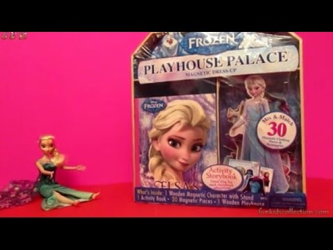 PlayHouse Palace Frozen Queen Elsa Magnetic Dress English - funkidscollection.com