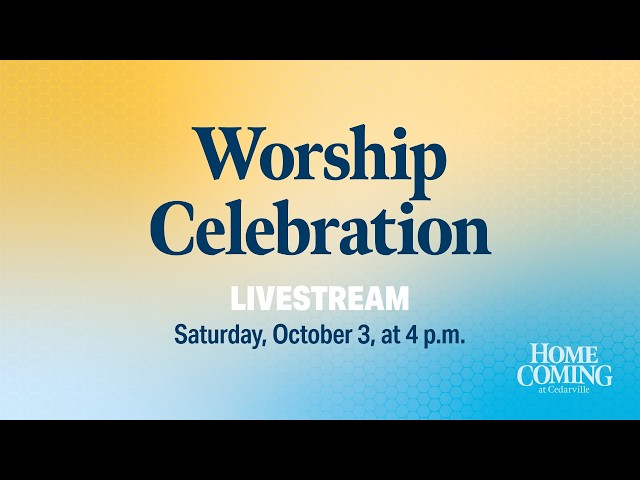 Thumbnail for video titled: Homecoming Worship Celebration | Cedarville University 2026