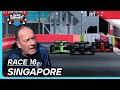 DRIE AUTO'S IN 1 BOCHT?!? | Race #16 2023: Singapore | ZappEsport F1 Kampioenschap