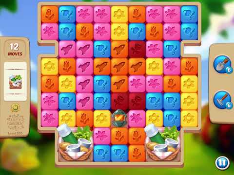 Lily’s Garden: Design & Relax - Day 8 - Level 202 - Hot Streak - FULL STORY - CaroGamesNL