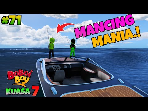 GTA 5 MOD BOBOIBOY DAUN DAN DURI MANCING DI TENGAH LAUT