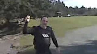 preview picture of video 'Starting my run to the Winery on Saturna'