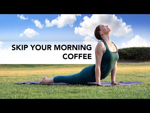Yoga For Energy (Better Than Coffee!) 10-min Morning Wake up
