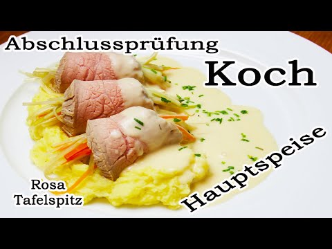 , title : 'Kochausbildung: Rosa Tafelspitz / Kalbstafelspitz / Meine Abschlussprüfung Hauptgang / Mainii'
