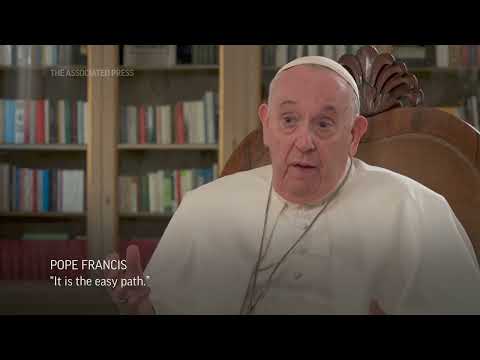 Pope Francis decries war as 'easy path' of arrogance compared to dialogue