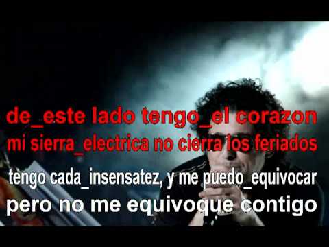 Andres Calamaro - 5 minutos mas (minibar) Karaoke