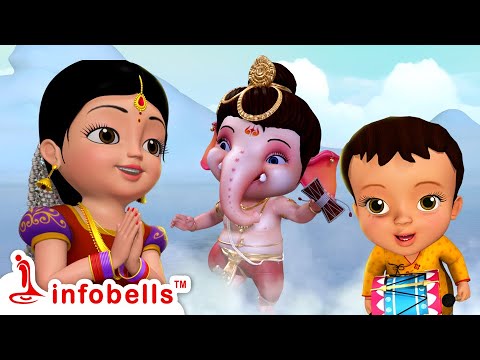 ಗಣೇಶ, ಗಣೇಶ - Ganesha Kids Song | Kannada Rhymes for Children | Infobells