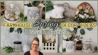 🌿FARMHOUSE SPRING DECOR IDEAS🌺Easy & Quick Diy Projects for Spring🌱Budget Home Decor Crafts