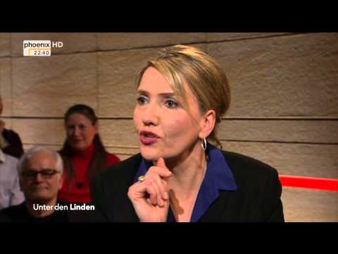 Streit um Flüchtlingszahlen und Fakten in "Unter den Linden" vom 25.01.2016