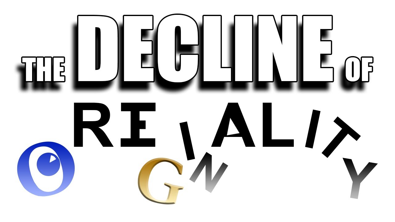 Decline of Originality. Culture of Artificiality. Creativity Crisis. Psychology in Arts. Rob Ager