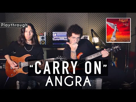 Angra - CARRY ON | Playthrough (Guitar Cover)