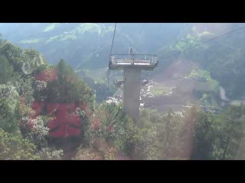 Discesa integrale funivia Hölzl "Hirzerbahn I" - Saltusio / Saltaus (BZ) / Seilbahn / Teleférico