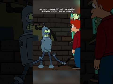 Fry rompió la programación de Bender con una sola frase