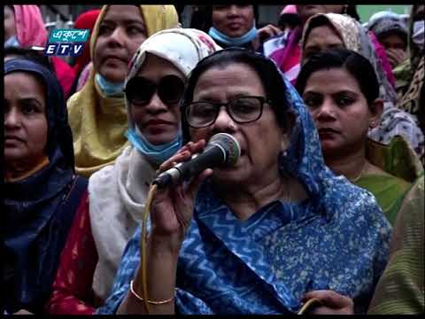 বঙ্গবন্ধুর ভাষ্কর্য ভাংচুরের প্রতিবাদের চট্টগ্রামে বিক্ষোভ সমাবেশ করেছে বিভিন্ন সংগঠন