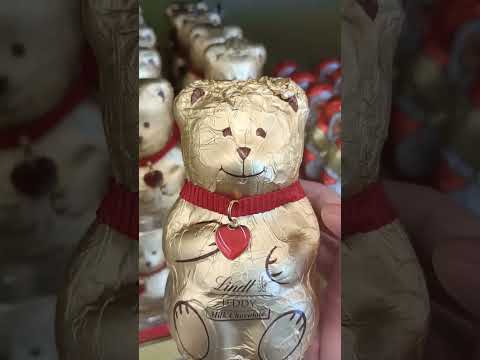 Lindt Teddy Milk Chocolate #shorts #shortvideoviral