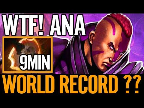 ANA Antimage 9Min Battlefury Close to Record Divine Ranked Dota 2