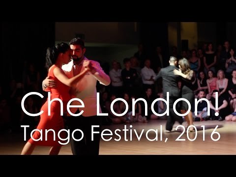  a  dance  to  "  Invierno  "  by  Francisco Canaro  at  Che London! Tango Festival  in  2016