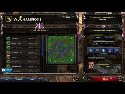 Happy's stream 16th December 2022 Battle.net - w3champions Часть 1