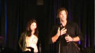 LA Supernatural Con 2011 - Jared and Genevieve introduce the Brian Buckley Band