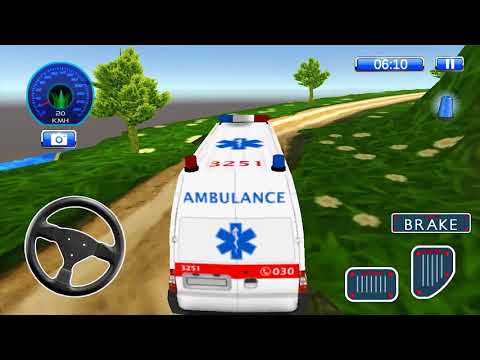 offroad ambulance rescue game 2020 #7 crazy ambulance in rescue the emergency - android gameplay